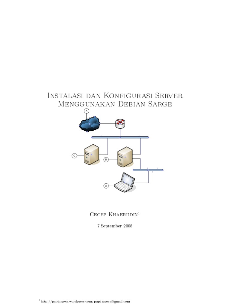 Instalasi Konfigurasi Debian Server | PDF