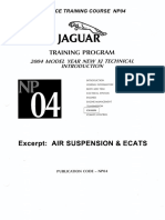 X350 Dealer Training Air Suspension Section