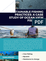Sustainable Fishing Practices A Case Study of Ocean View Fisheries.