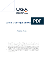 课本Cours Complet Optique Géométrique