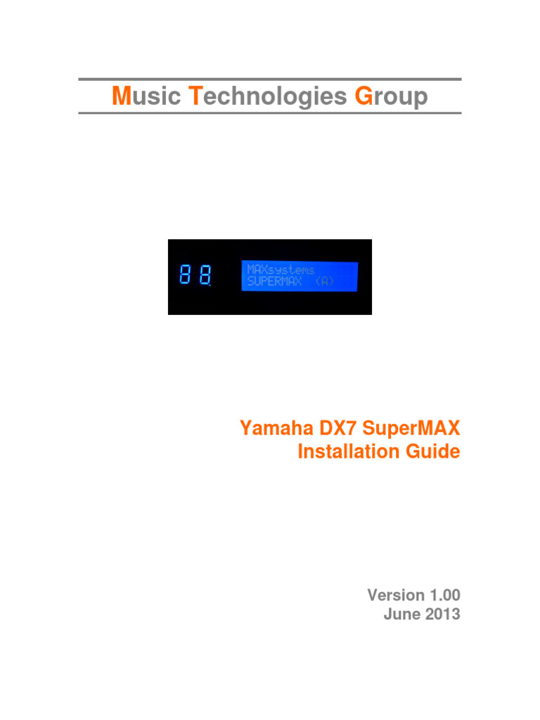 SuperMAX Install | PDF | Electrostatic Discharge | Electrical Engineering