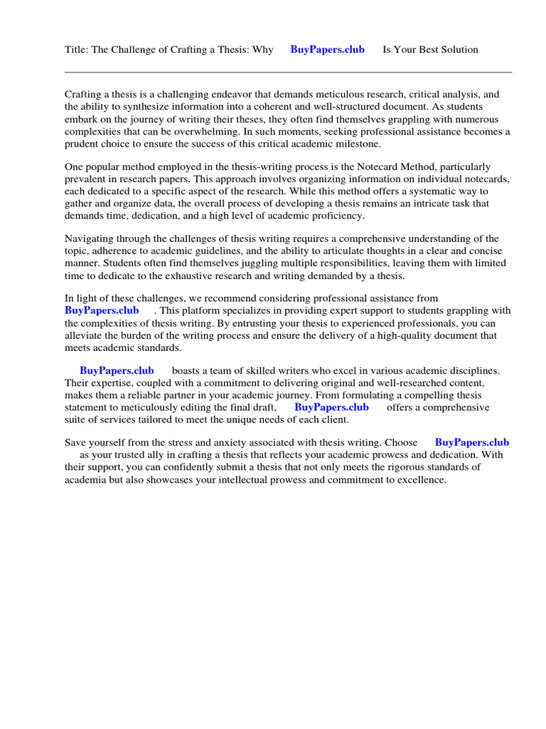 Notecard Method Research Paper Download Free PDF Plagiarism