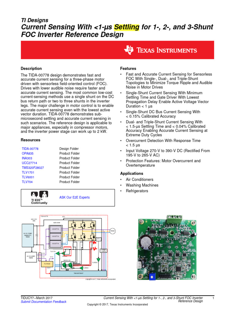 Phân Tích 3 Cách Đo Dòng Trong MC - Texas-Instrument | PDF | Amplifier ...
