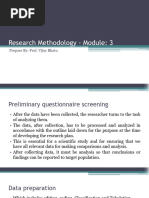 Research Methodology - Module: 3: Prepare By: Prof. Vijay Bhatu