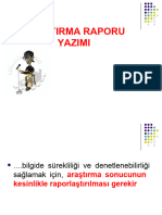 Ders 5 Rapor Yazımı