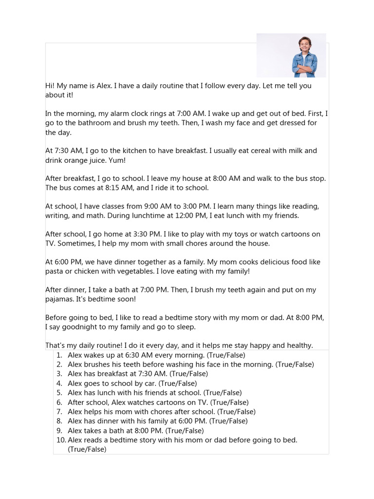 Alex Daily | PDF