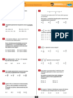 8.sınıf Matematik Hazırbulunuşluk Sınavı