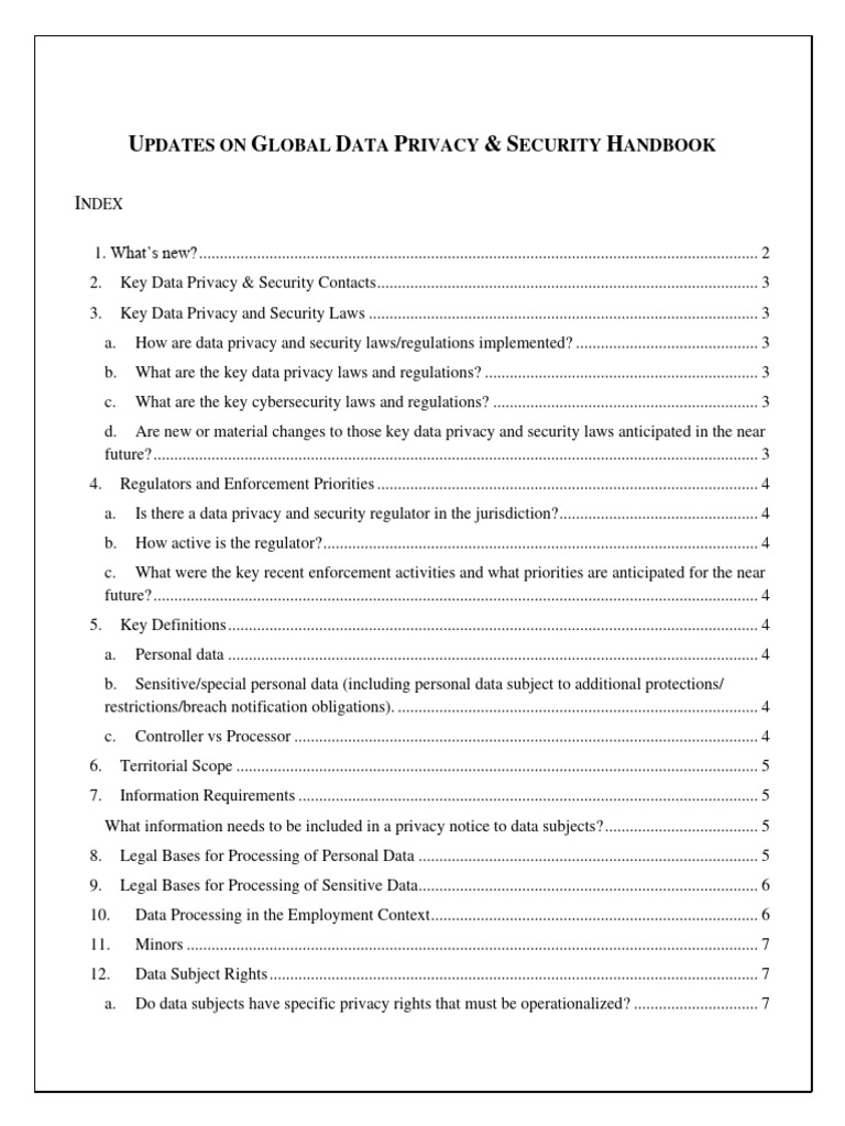 Updated Global Data Privacy and Securit Handbook (India) - Mckenzie ...