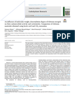 An Influence of Molecular Weight Deacetylation Degree of Chitosan Xerogels On Their Antimicrobial Ac - 84656