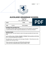 Chemistry AS Term 1 Exam 2023