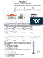 Đề thi thử cuối kì 1 Đề số 18