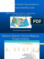 Development of Seismic Hazard Maps For The International Building Code