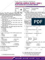 Soal PTS 1 - MTK Kelas 4