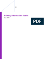 Privacy Information Notice