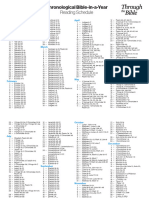 Radio Chronological Bible Reading Plan