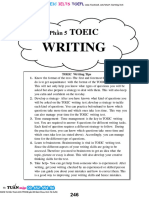 Toeic Writing