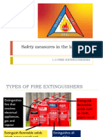 1.3 Fire Extinguishers