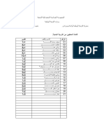 قائمة المعفيين من التربية البدنية