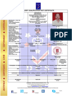 10134A - DCS - Welder Certificate - Dongarkar Subhash Raman - High Volt Electricals Pvt. - Boisar - Annex1