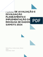 0529-Plano de Avaliação e Divulgação Planeamento e Implementação Da Recolha de Dados Samsys 2024