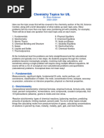 Chemistry Cheat Sheet - Stoichiometry, Equilibrium, and Kinetics | PDF ...