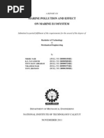 Download EVS Marine Pollution Final Report-PDF by Nikhil Nair SN71762203 doc pdf