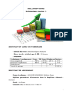 Cours D'analyse 1 2023