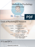 Research Methods in Psychology