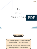 12 Word Searches v1.18 (Landscape)