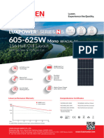 LUXEN LUXPOWER SERIES 5 - N-TOPCon - BIFACIAL - 605-625 W