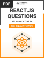 Most Asked React Interview Questions ?