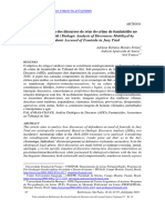 Análise Dialógica Dos Discursos de Réus Do Crime