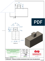 4.054.02746 - CONSOLE INTERNO 200x200x200 PARA PILAR 150-400x250-500