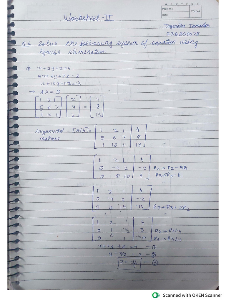 23BBS0078 Worksheet-2 | PDF