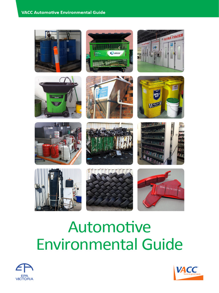 VACC Automotive Environmental Guide | PDF | Waste | Recycling