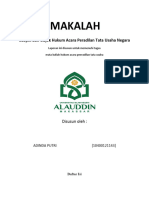 MAKALAH Hukum Acara PTUN