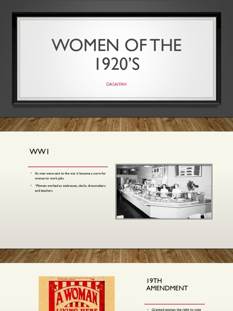 Women’s Roles and Fashion in the 1920s | PDF | Woman