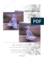 (PaperzoneVN - Com) - Yoga Meditation Statue Low Poly Papercraft - GOGA Producciones