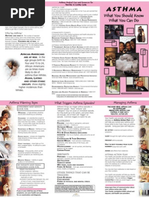 Asthma Ethnic Brochure