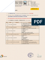 Ref: Rnles/ Circulars/Exam/ Date: 03/07/2023: Periodic Test - I