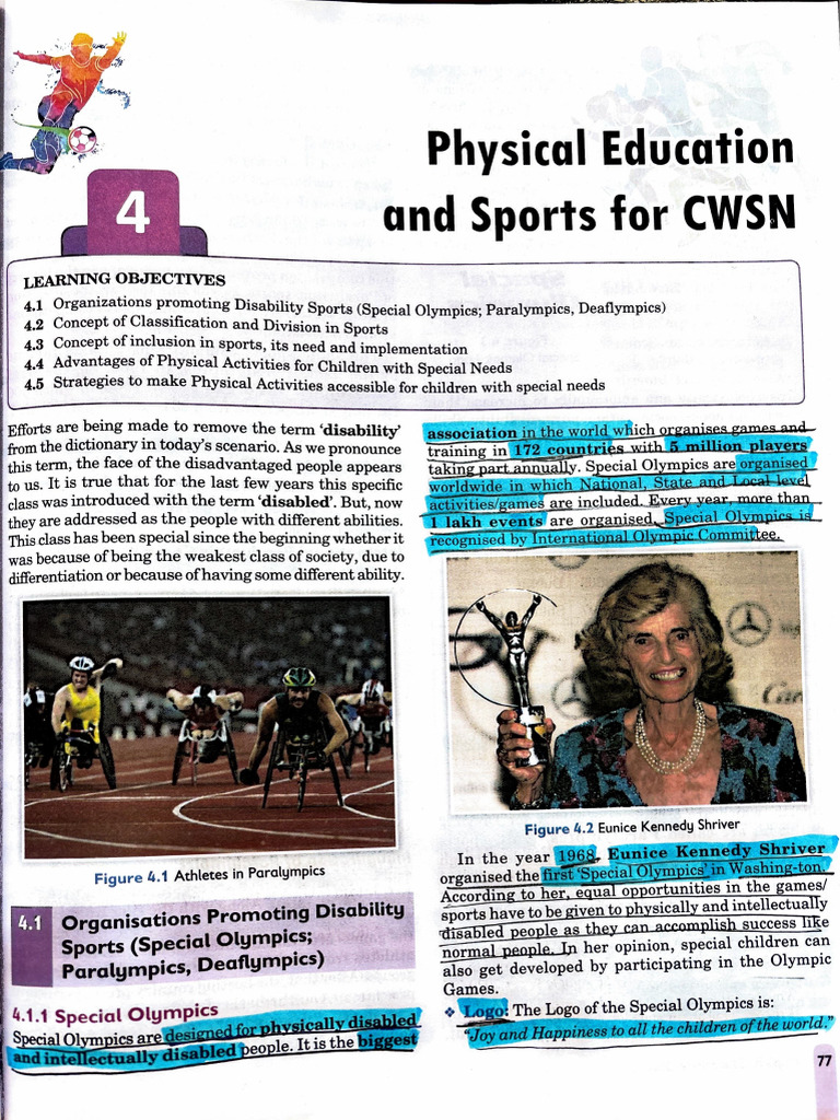 Inclusive Sports for Children with Special Needs | PDF | Paralympic ...