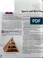 Sports and Nutrition