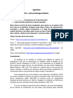 Apartheid-Características y Naturaleza de La Discriminación-Petty y Grand Apartheid