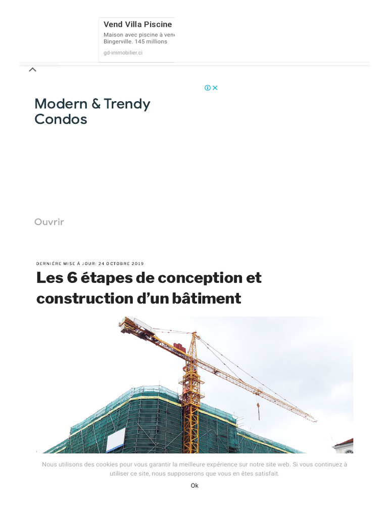 Étapes de conception d'un bâtiment | PDF | Architecte | Cookie ...
