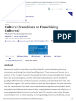 Cultural Franchises or Franchising Cultures - Museum International - Vol 74, No 1-2 - Get Access