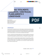 Prótese Fixa - Sistemas Totalmente Cerâmicos Contrução Planejamento Longevidade