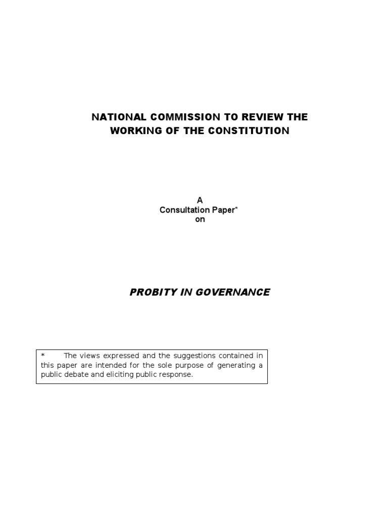 Probity in Governance | PDF | Corruption | Damages