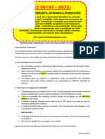 Resolução - (032 99194 - 8972) - Roteiro de Aula Prática – Materiais de Construção Mecânica