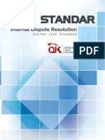 Standar Internal Dispute Resolution (IDR)
