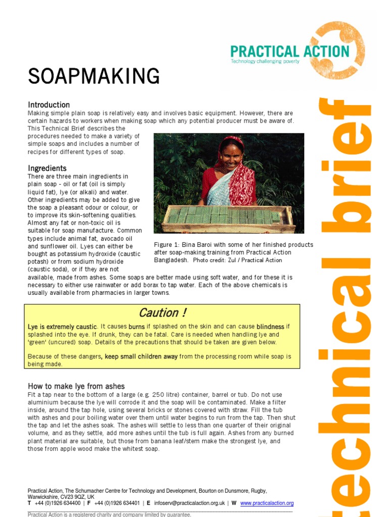 Soap Making PDF Soap Sodium Hydroxide